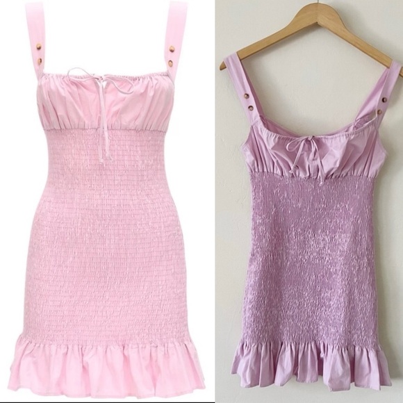 Ciao Lucia Poplin Mini Dress - Picture 1 of 8